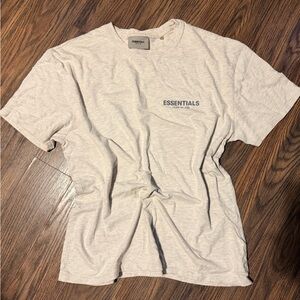 ESSENTIALS / FEAR OF GOD Light Cream Tee